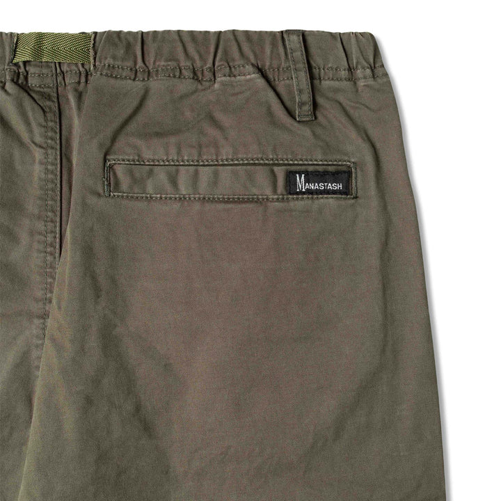 Manastash Flex Climber Wide Shorts - Men's Olive