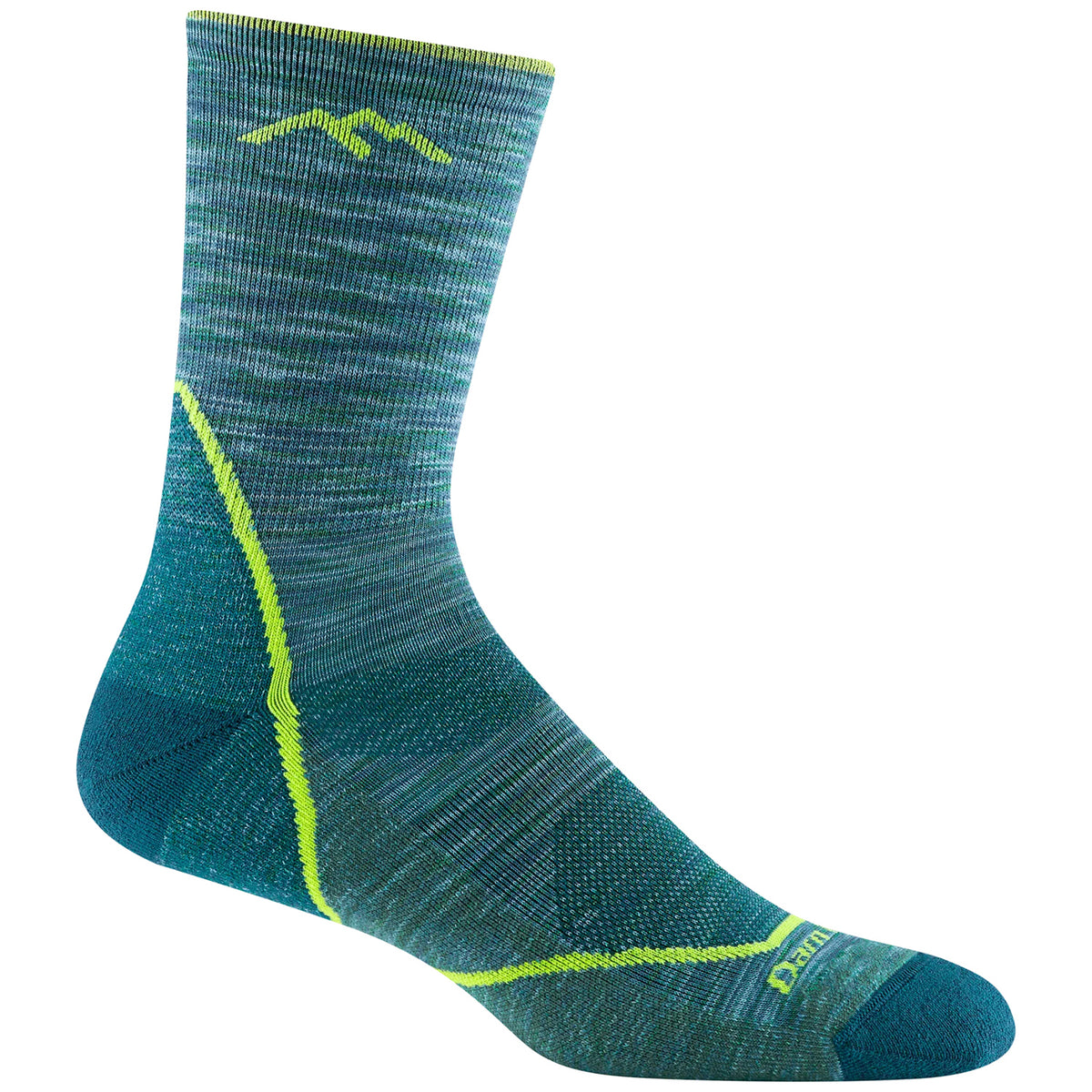 Darn Tough Light Hiker Micro Crew Lightweight Cushion Socks - Men's Neptune