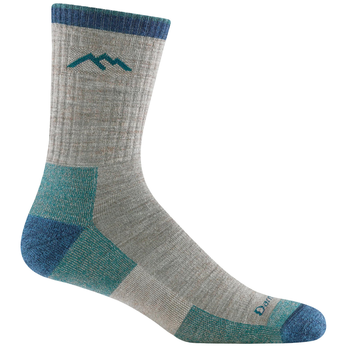 Darn Tough Hiker Micro Crew Midweight With Cushion Socks - Men's Rye