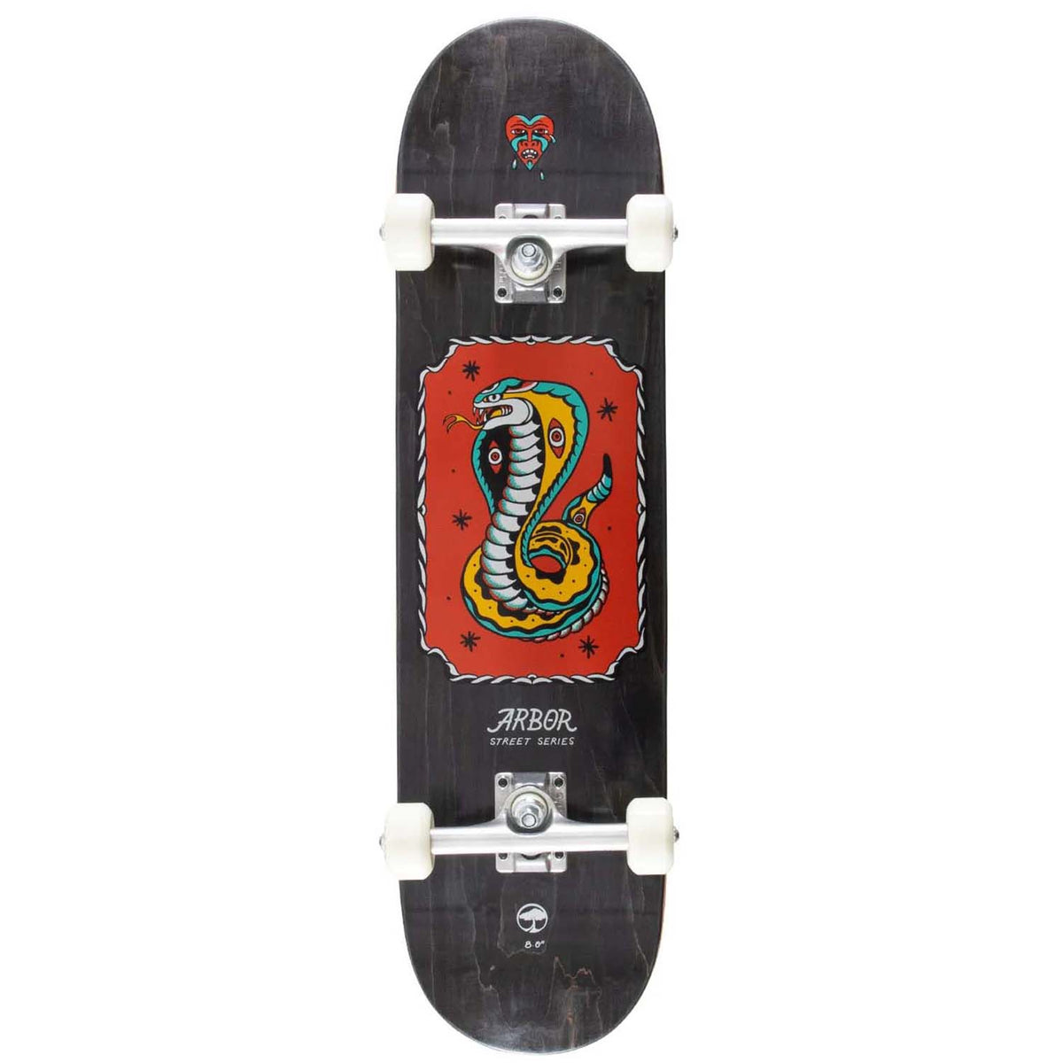 Arbor Street Inked 8.0 Skateboard Complete