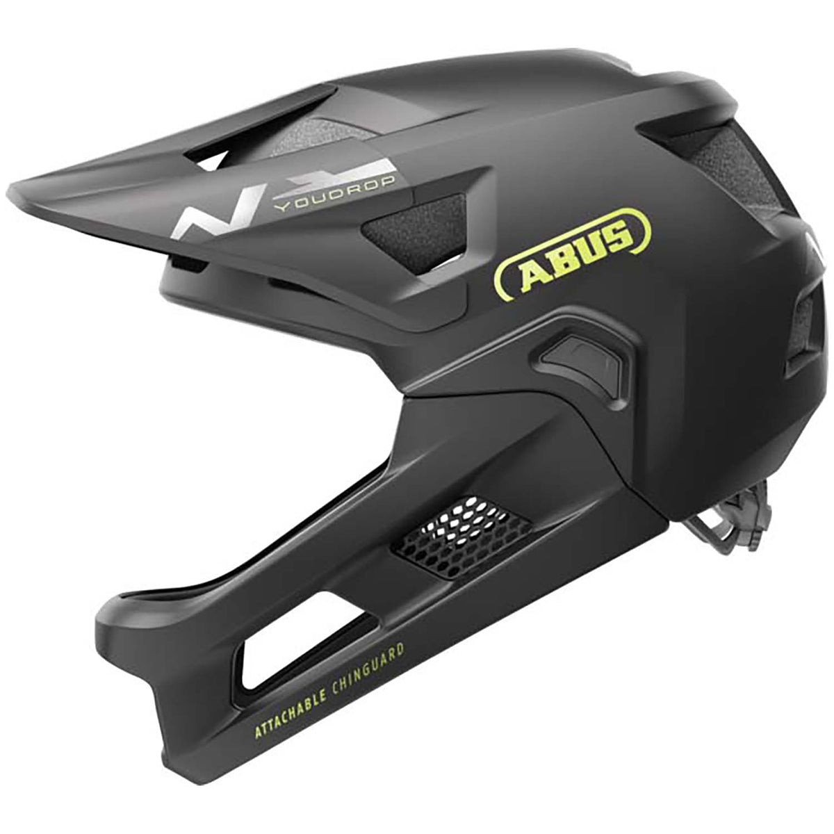 ABUS YouDrop FF Bike Helmet - Kids' Velvet Black