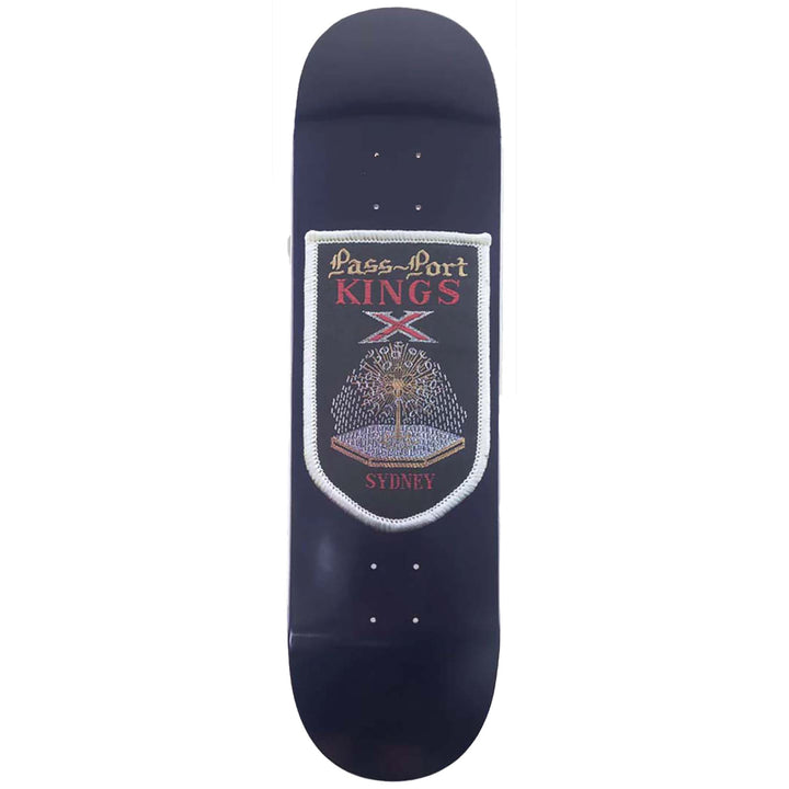 Pass~Port Patch Series Kings X 8.25 Skateboard Deck