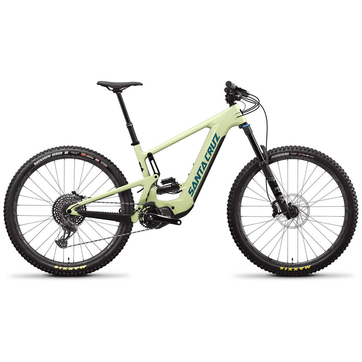 Santa Cruz Bicycles Heckler 9 C S E-Mountain Bike 2023 Gloss Avocado Green