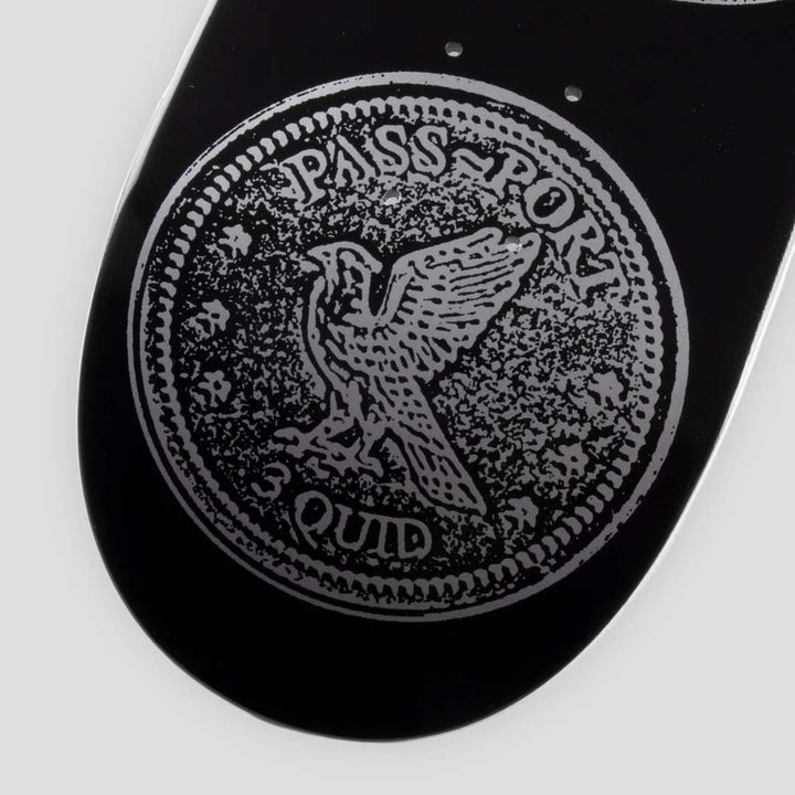 Pass~Port Matlok Bennett Jones Coin 8.25 Skateboard Deck