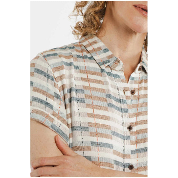 Bridge & Burn Loren Shirt Dress - Women's Manzanita Stripe