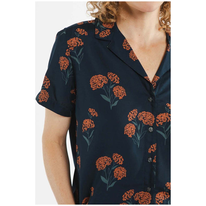 Bridge & Burn Mila Cropped Shirt - Women's Wildflower