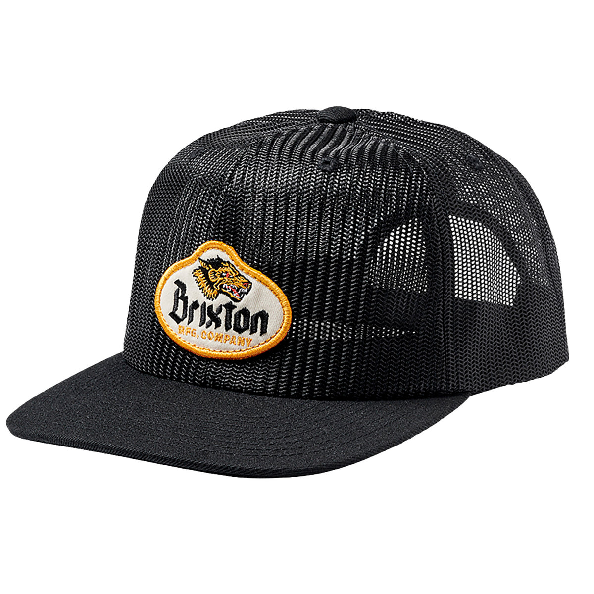 Brixton Canine MP Full Mesh Hat Black/Black