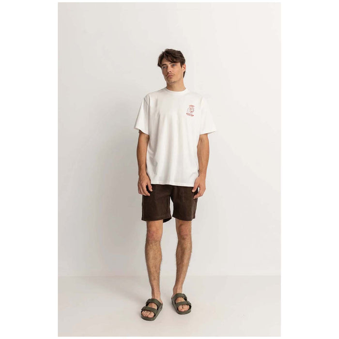 Rhythm Sun Kissed Vintage Short-Sleeve T-Shirt - Men's Vintage White