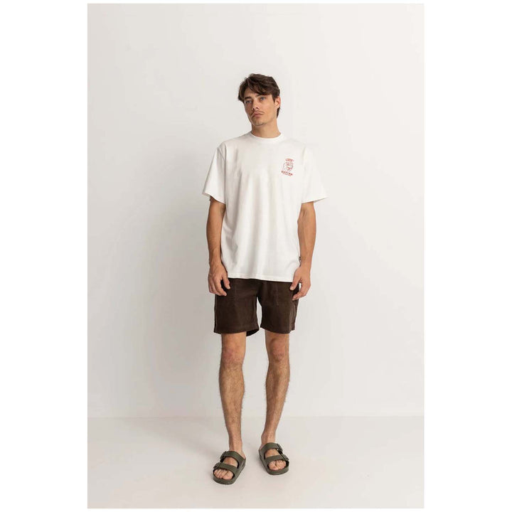 Rhythm Sun Kissed Vintage Short-Sleeve T-Shirt - Men's Vintage White