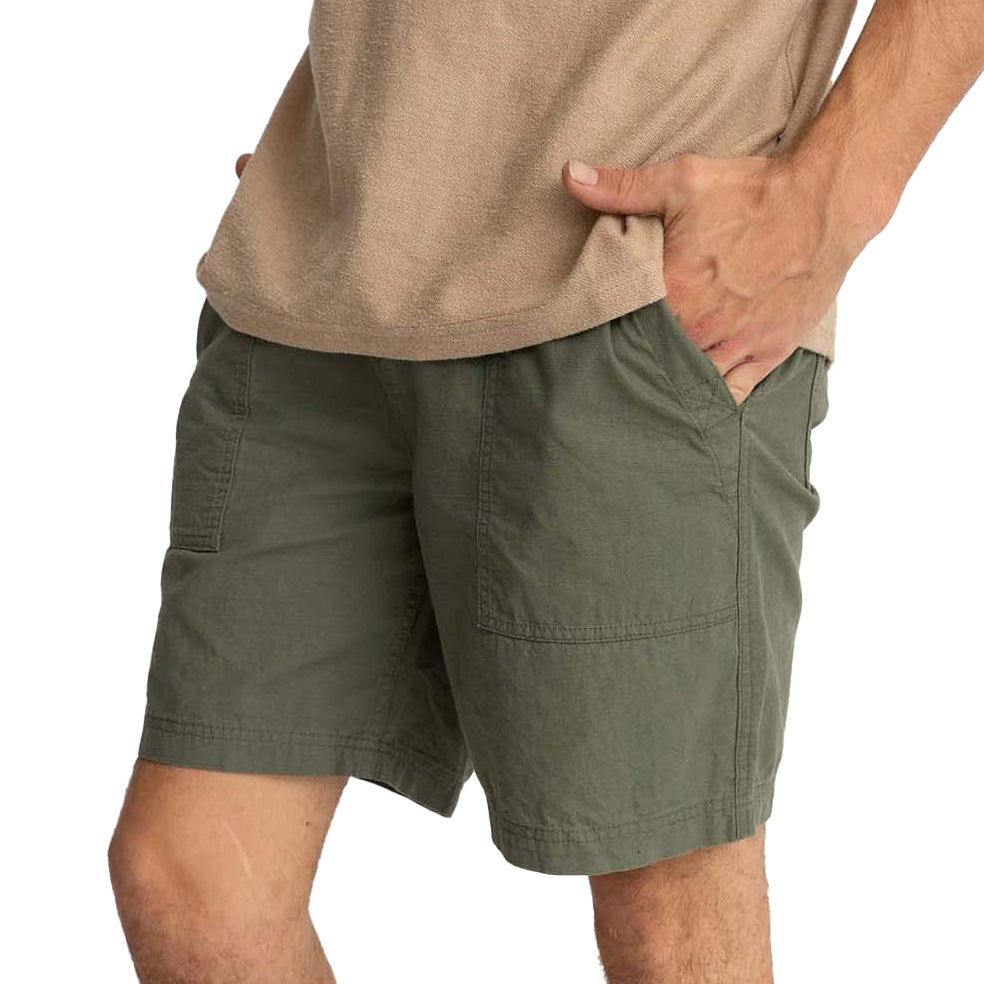 Rhythm Worn Path Ripstop Shorts - Men's Olive