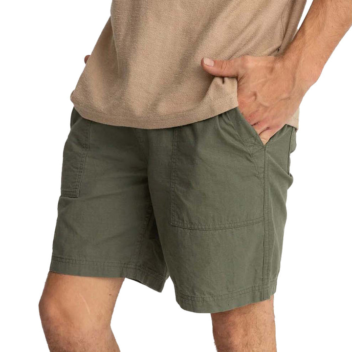 Rhythm Worn Path Ripstop Shorts - Men's Olive