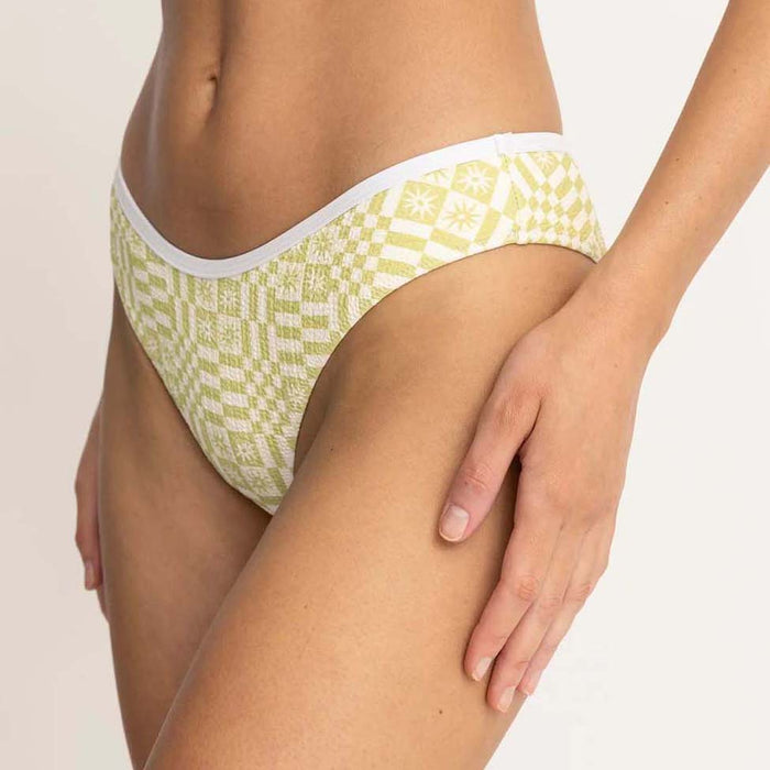 Rhythm Horizon Holiday Bikini Bottom - Women's Palm
