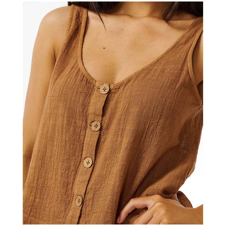 Rip Curl Classic Surf Tank II Top - Women's Brown