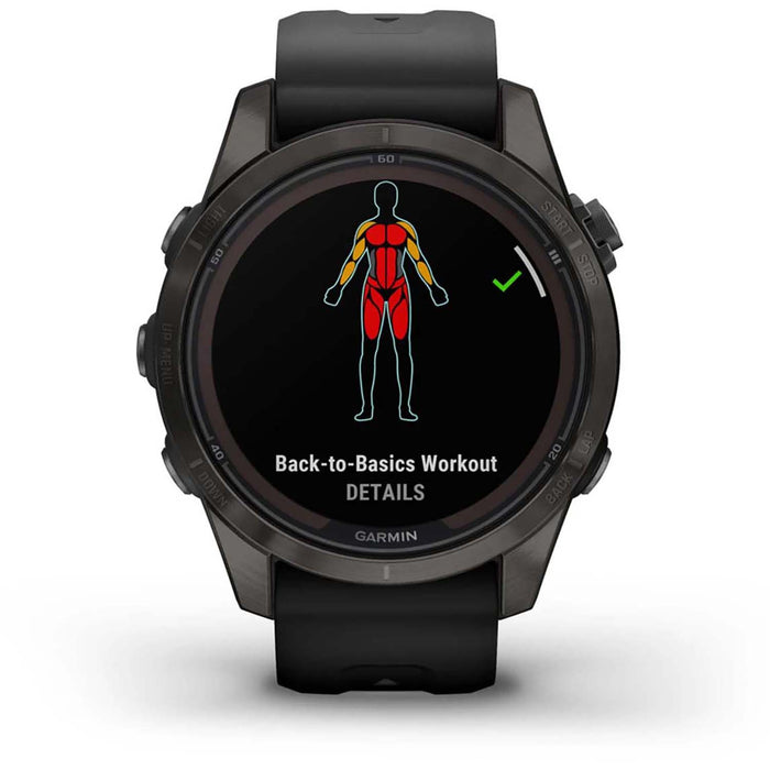 Garmin fenix 7S Pro - Sapphire Solar Edition Smartwatch