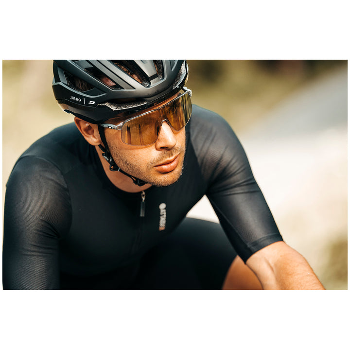 Julbo Density Sunglasses Translucent Gray/Blue REACTIV 1-3 Light Amlpifier