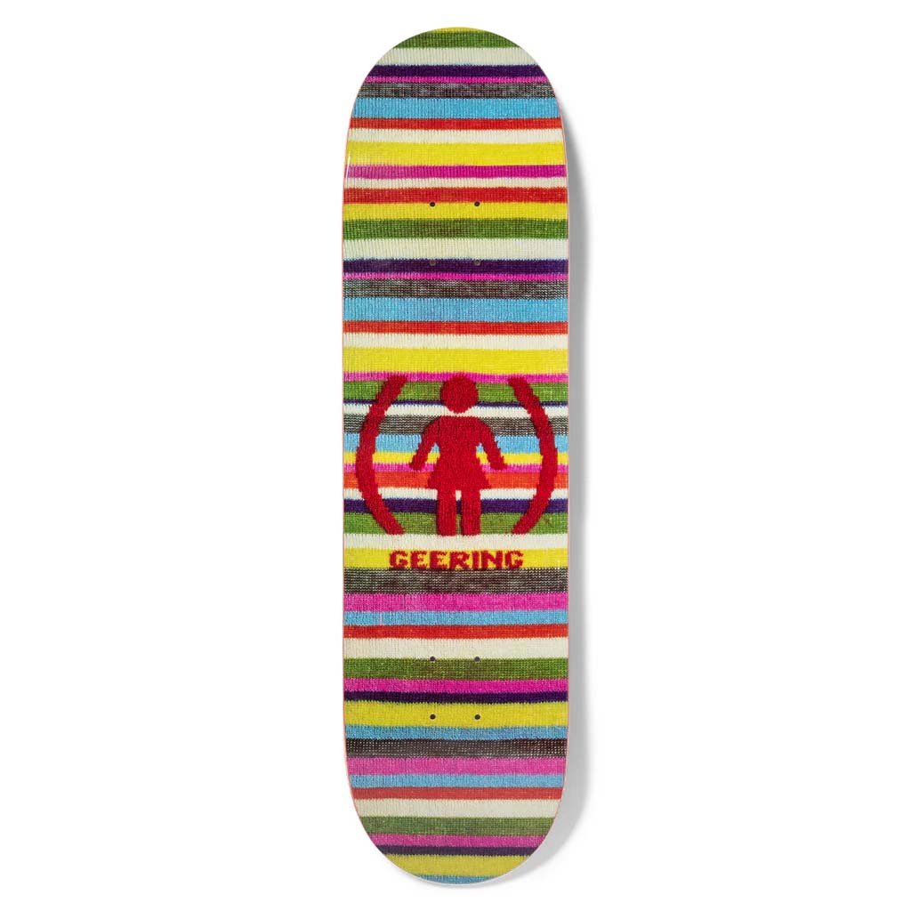 Girl Geering Tuesday (RED) 8.0 Skateboard Deck