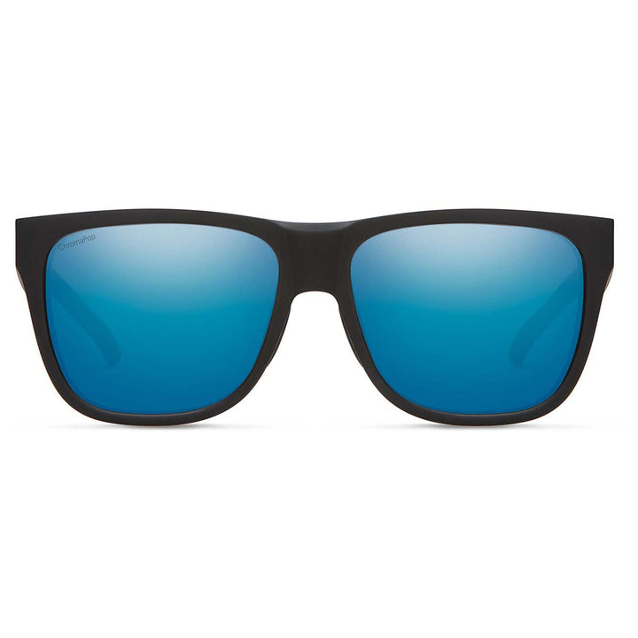 Smith Lowdown 2 Sunglasses Matte Black/ChromaPop Polarized Blue Mirror