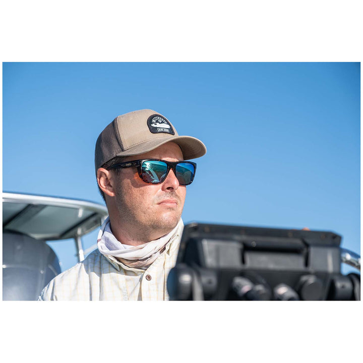 Smith Barra Sunglasses Tortoise/ChromaPop Polarized Opal Mirror