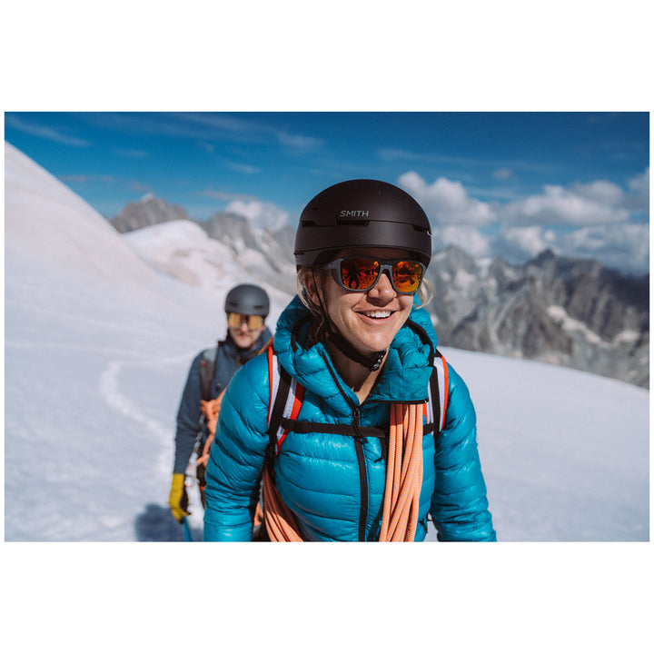 Smith Embark Sunglasses Matte Slate/ChromaPop Glacier Photochromic Copper Red Mirror