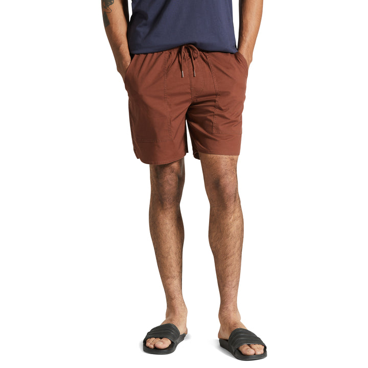 Brixton Everyday Coolmax Shorts - Men's Sepia