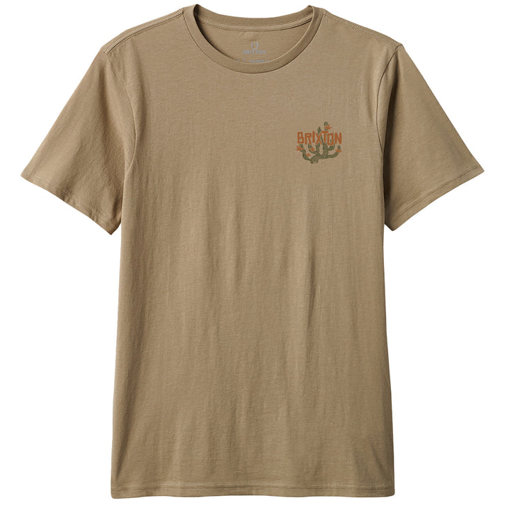Brixton Valley Short-Sleeve Tailored T-Shirt - Men's Oatmeal