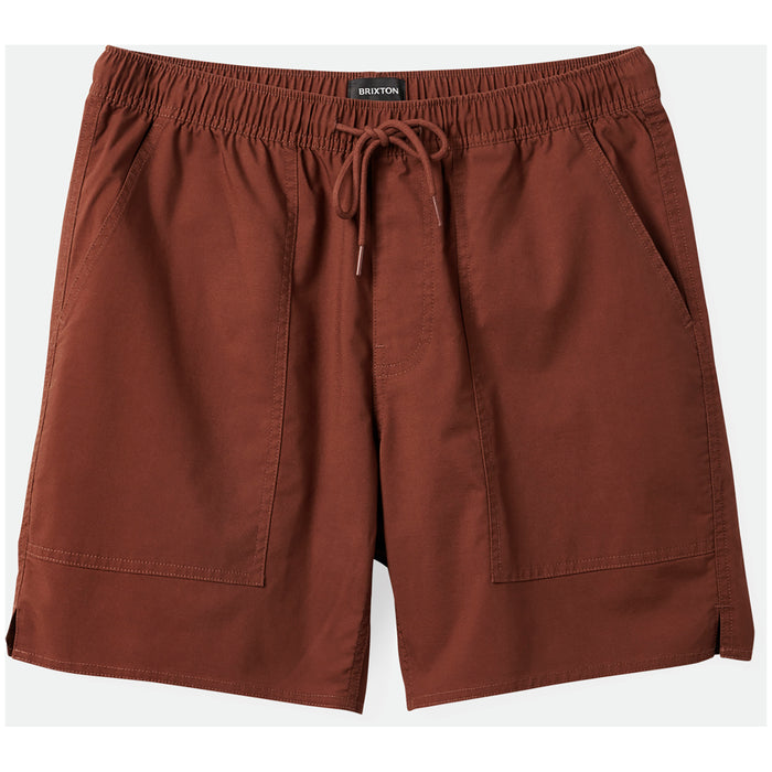 Brixton Everyday Coolmax Shorts - Men's Sepia