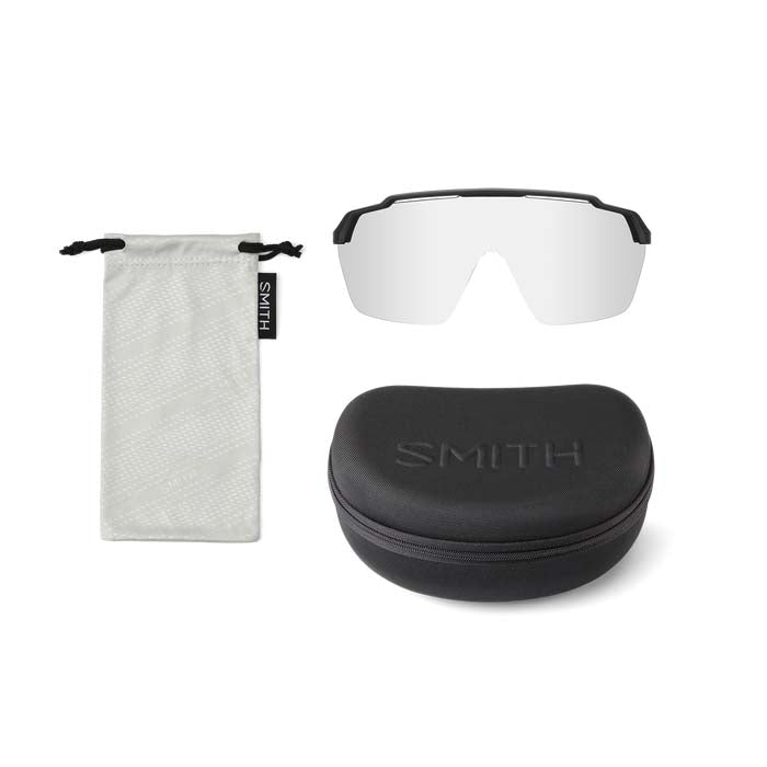Smith Shift XL MAG Sunglasses Black/ChromaPop Photochromic Clear to Grey