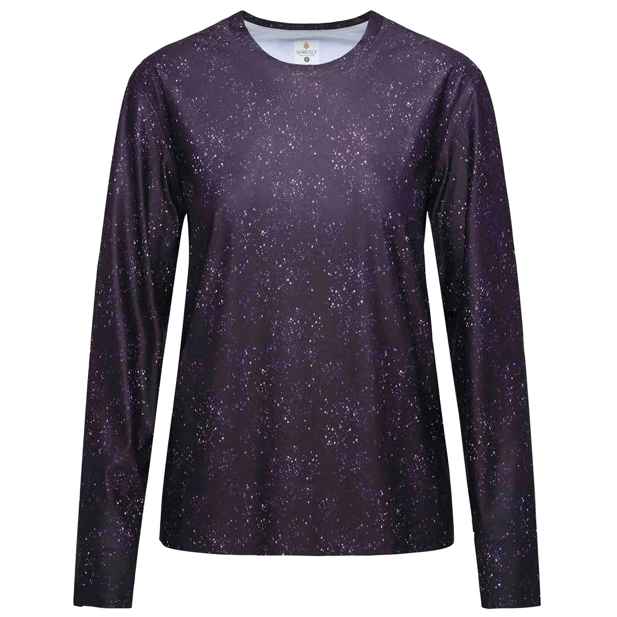 Shredly Beyond Tech Long Sleeve Jersey - Women's Galaxy Splatter