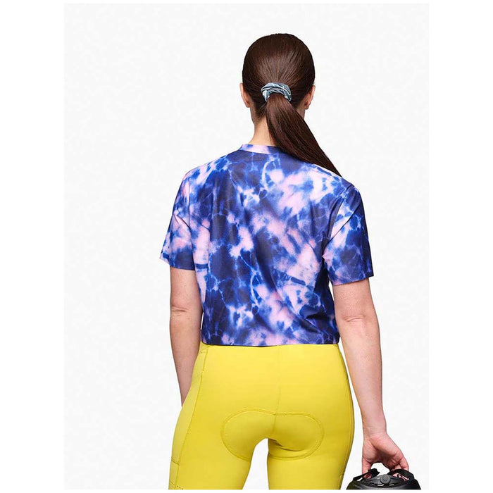 Shredly Beyond Tech Boxy Tee - Women's Midnight Tie Dye