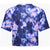 Shredly Beyond Tech Boxy Tee - Women's Midnight Tie Dye