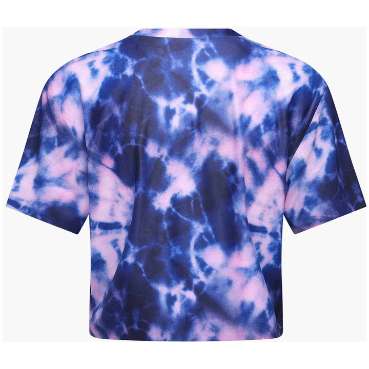 Shredly Beyond Tech Boxy Tee - Women's Midnight Tie Dye