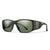 Smith Monroe Peak Sunglasses Matte Black/ChromaPop Polarized Gray Green