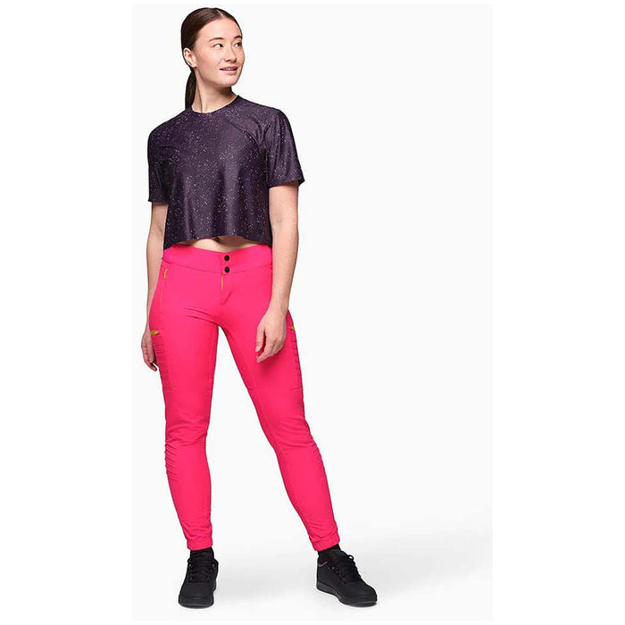 Shredly All Time Zipper Snap Mid-Rise Pants - Women's Nebula Pink