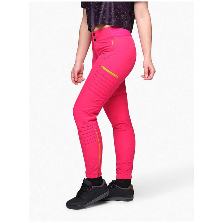 Shredly All Time Zipper Snap Mid-Rise Pants - Women's Nebula Pink