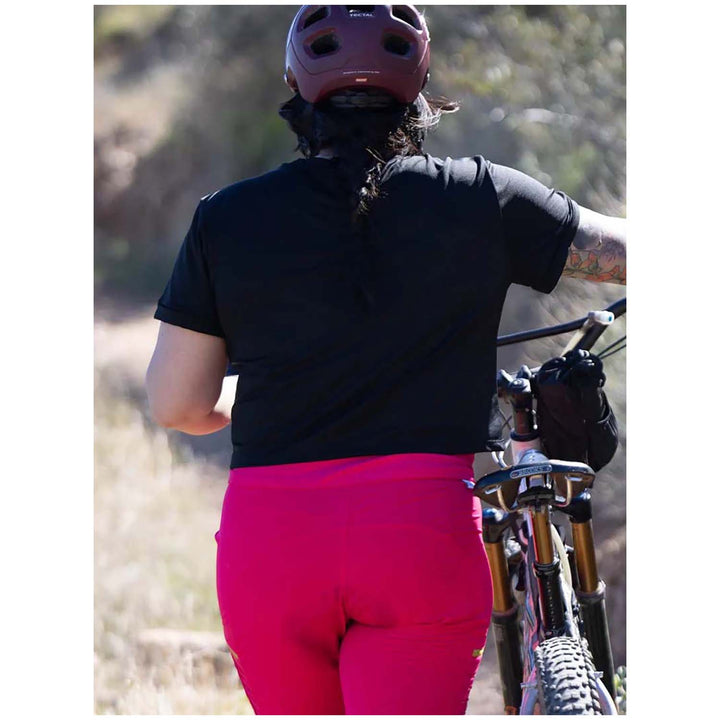 Shredly All Time Zipper Snap Mid-Rise Pants - Women's Nebula Pink