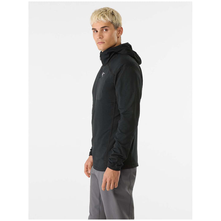 Arc'teryx Delta 1/2 Zip Hoodie - Men's Black