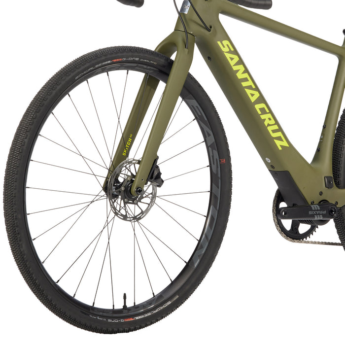 Santa Cruz Skitch CC GX AXS 700C Complete eBike 2024 Matte Olive Green