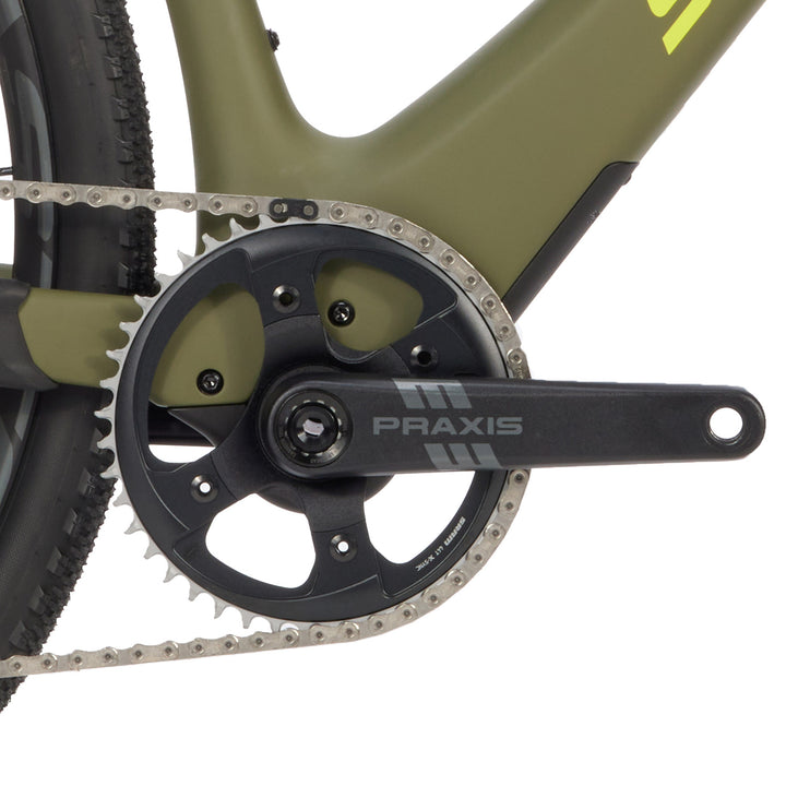 Santa Cruz Skitch CC GX AXS 700C Complete eBike 2024 Matte Olive Green