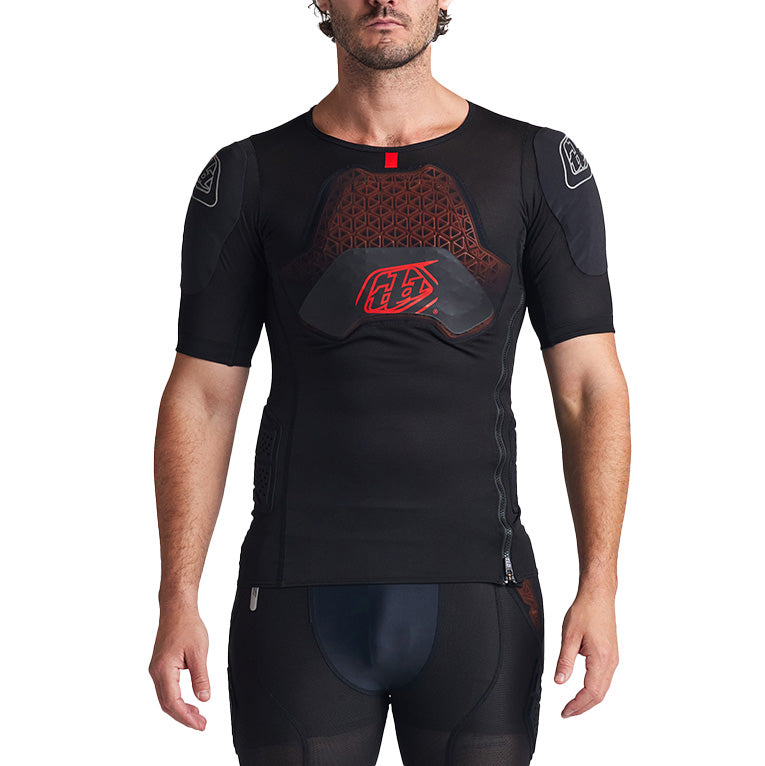 Troy Lee Designs Stage Ghost D3O Short-Sleeve Baselayer Black
