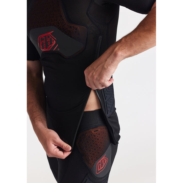 Troy Lee Designs Stage Ghost D3O Short-Sleeve Baselayer Black