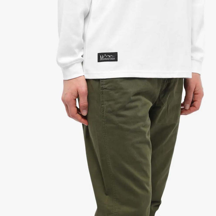 Manastash Poly Scheme Logo T-Shirt - Men's White