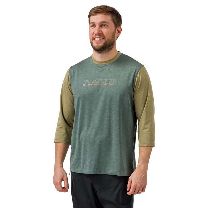 Flylow Nash 3/4 Shirt Boa/Twig (Graphic)