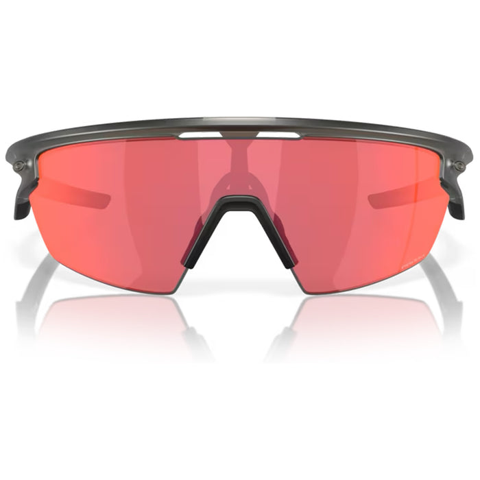 Oakley SPHAERA Sunglasses Matte Grey Smoke/Prizm Trail Torch