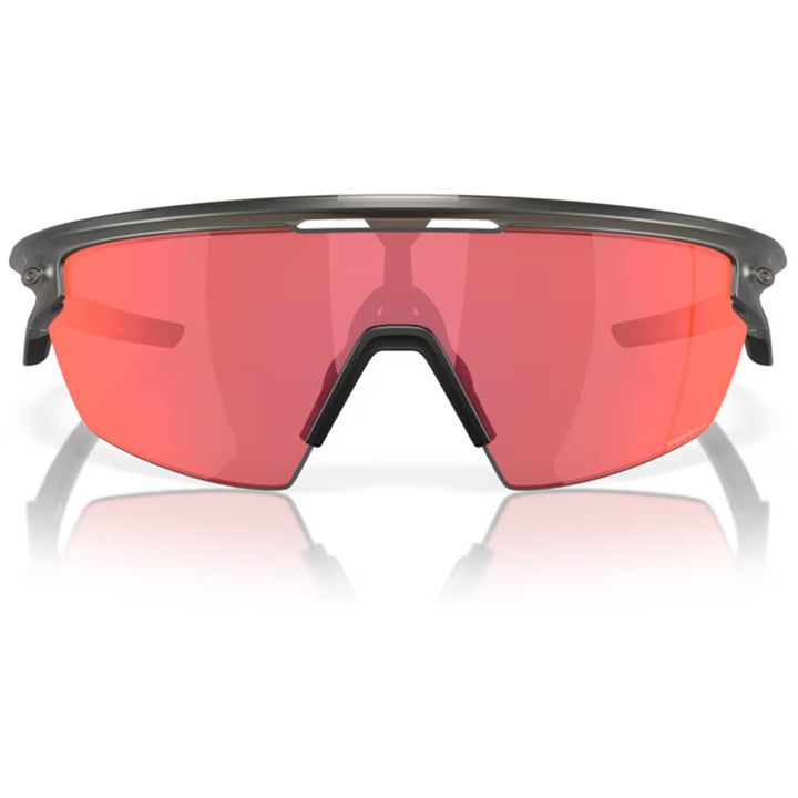 Oakley SPHAERA Sunglasses Matte Grey Smoke/Prizm Trail Torch