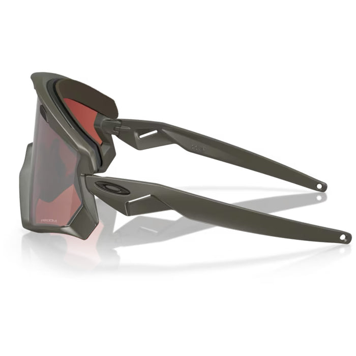 Oakley Wind Jacket 2.0 Sunglasses Matte Olive/Prizm Snow Black