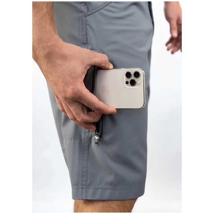 Club Ride Fuze Shorts with Gunslinger Chamois Grey