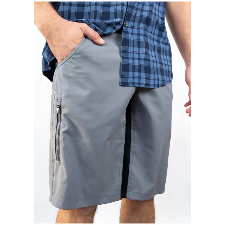 Club Ride Fuze Shorts with Gunslinger Chamois Grey
