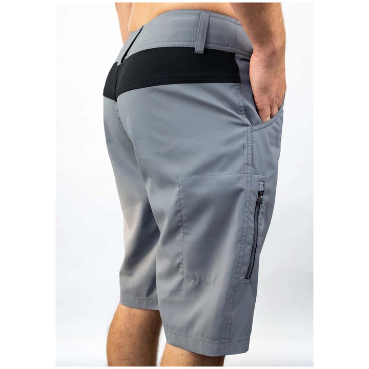 Club Ride Fuze Shorts with Gunslinger Chamois Grey