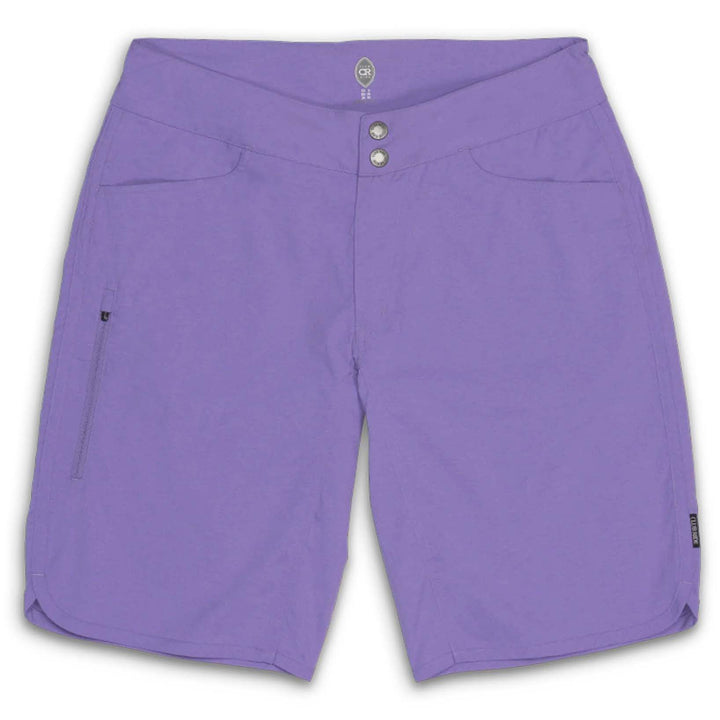 Club Ride Savvy 11" Shorts - Women's Paisley Purple