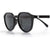 Sunski Vallarta Sunglasses Black/Slate Polarized